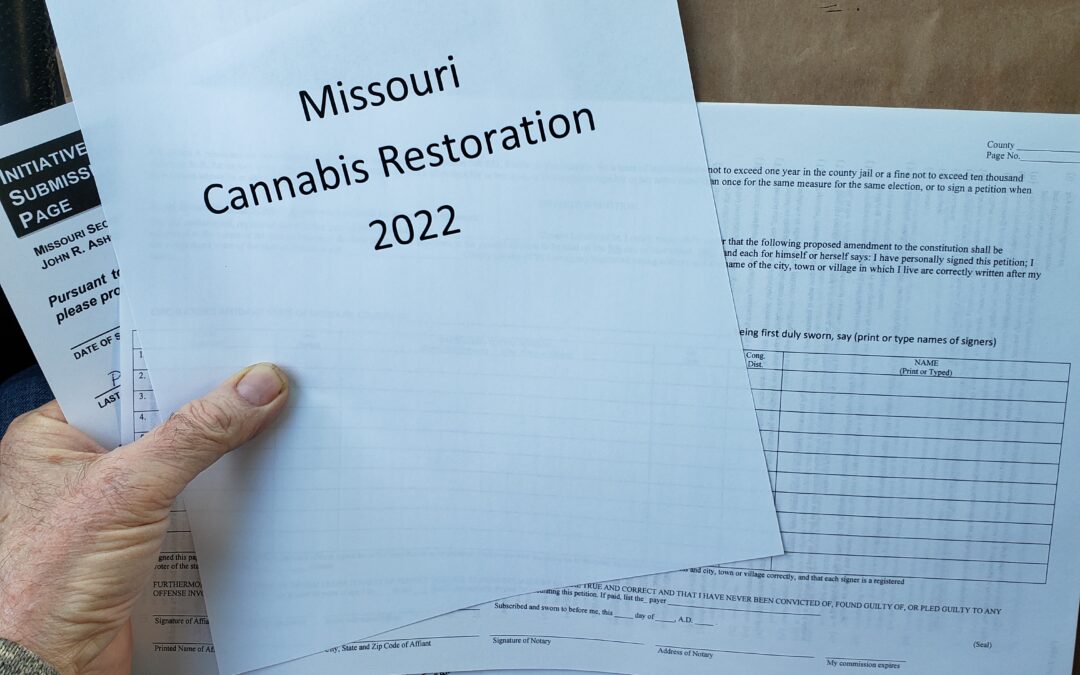 Cannabis Restoration 2022 – the filing